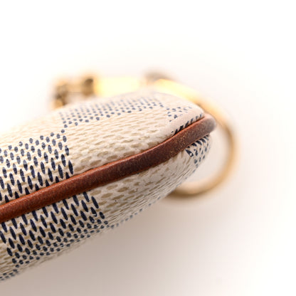 Louis Vuitton Damier Azur Pochette Milla MM 13 of 14