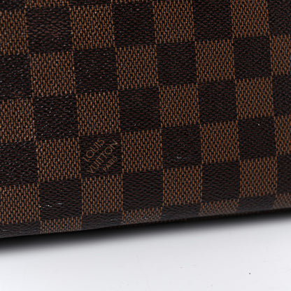 Louis Vuitton Damier Ebene Neo Neverfull MM Rose Ballerine 27 of 31