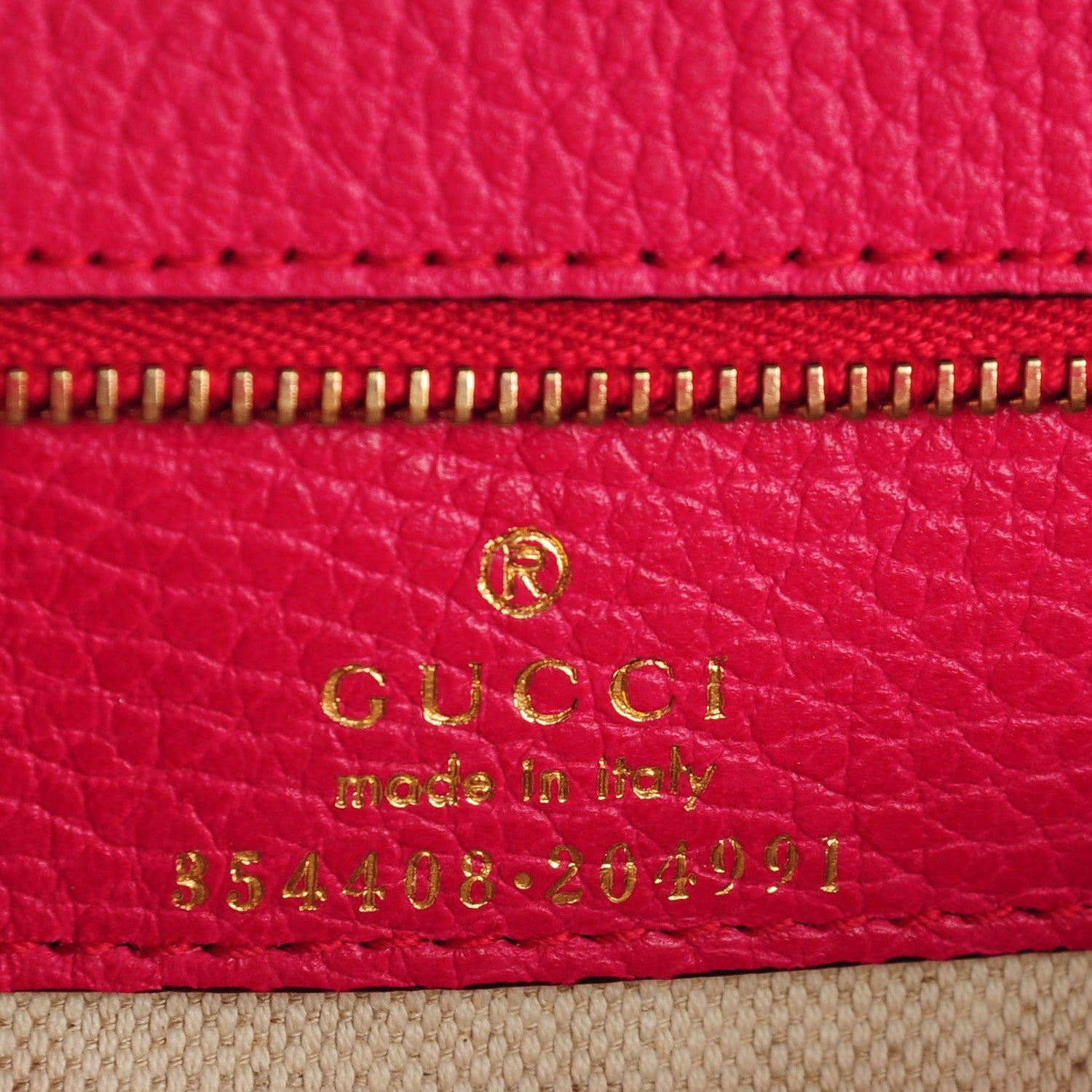 Gucci Dollar Calfskin Small Swing Tote Blossom 6 of 6