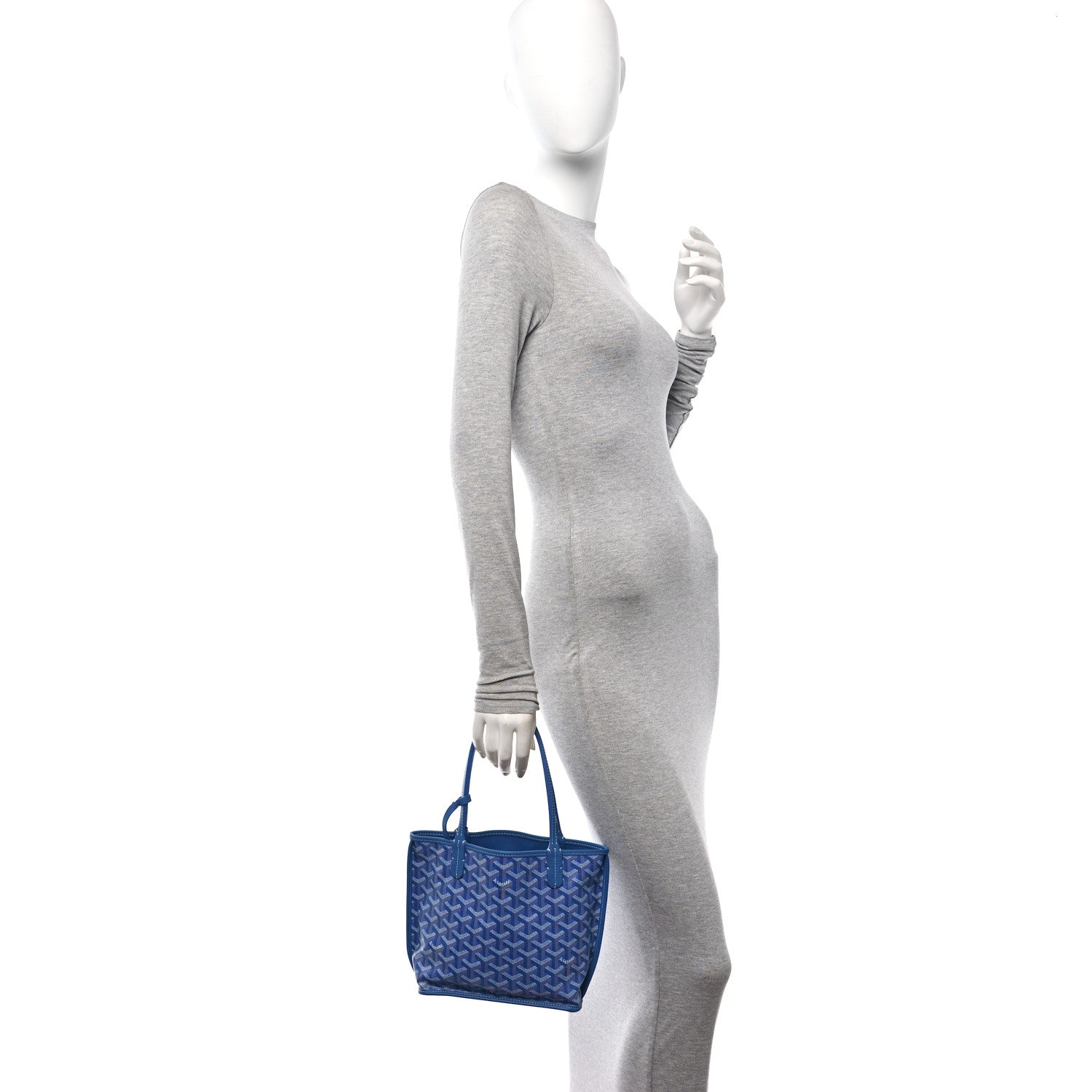Goyard Goyardine Reversible Mini Anjou Sky Blue 2 of 21