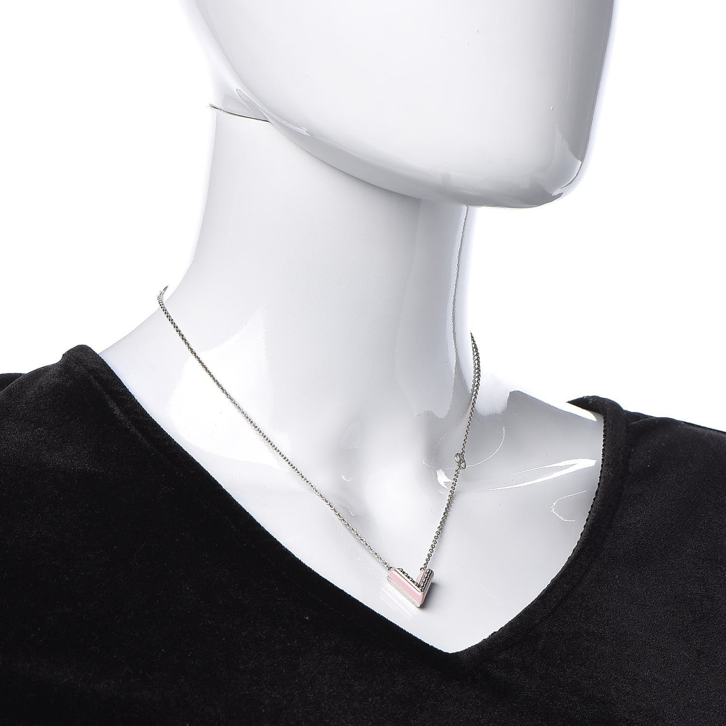 Essential V Necklace Rose Palla