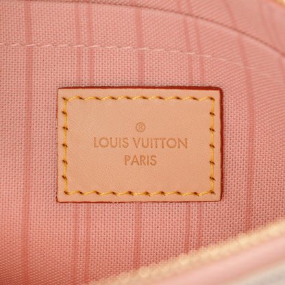Louis Vuitton Damier Azur Tahitienne Neverfull MM GM Pochette 6 of 8