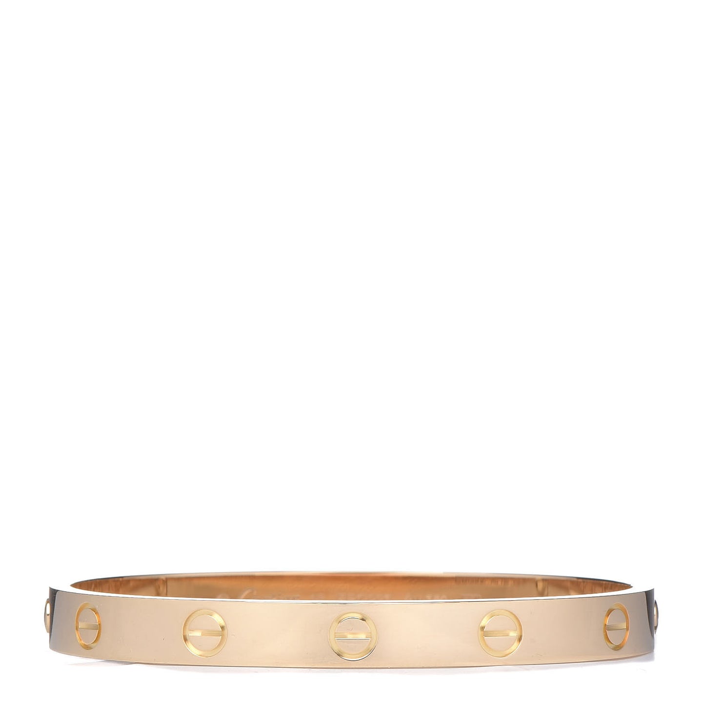 18K Yellow Gold LOVE Bracelet 16