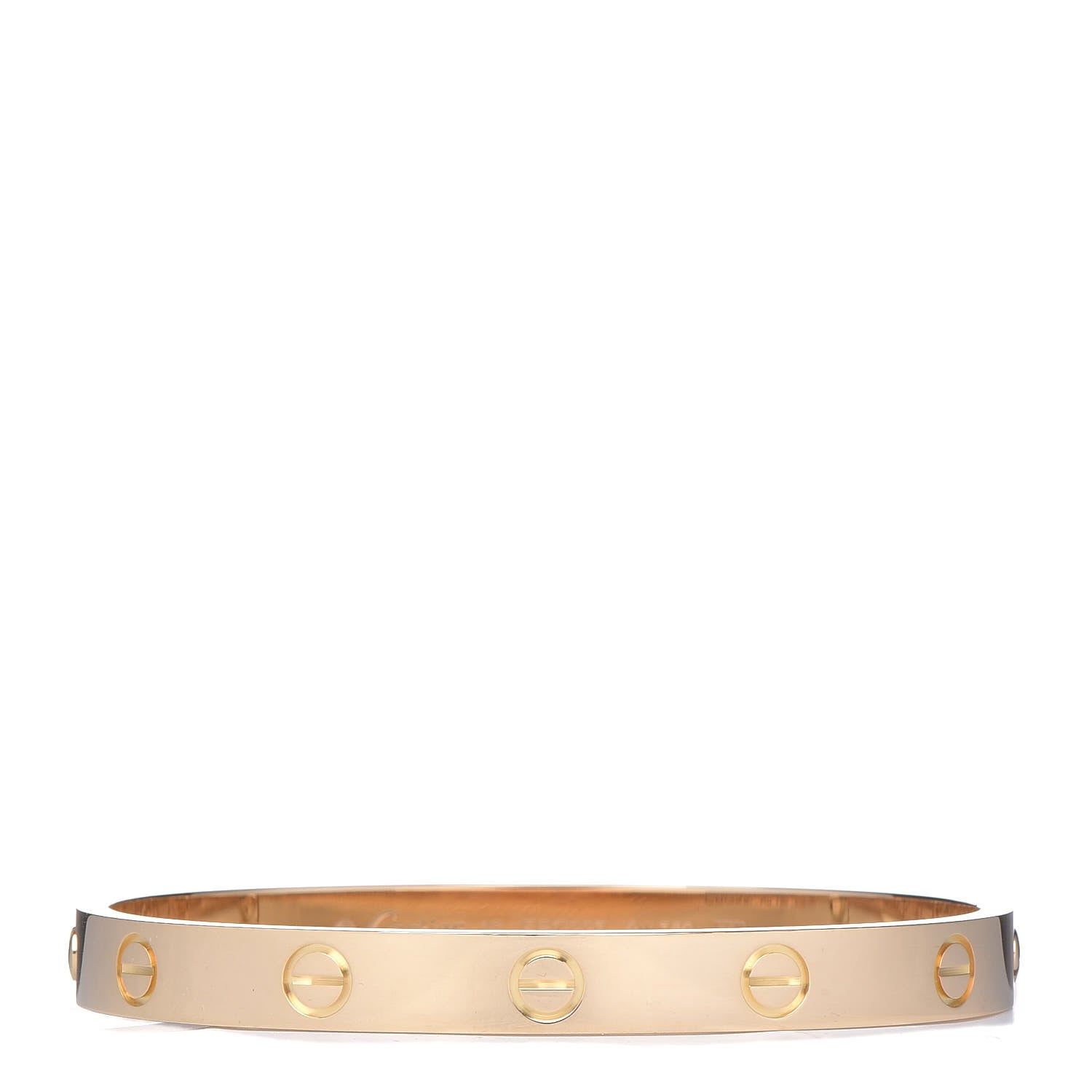 Cartier 18K Yellow Gold LOVE Bracelet 16 1 of 6