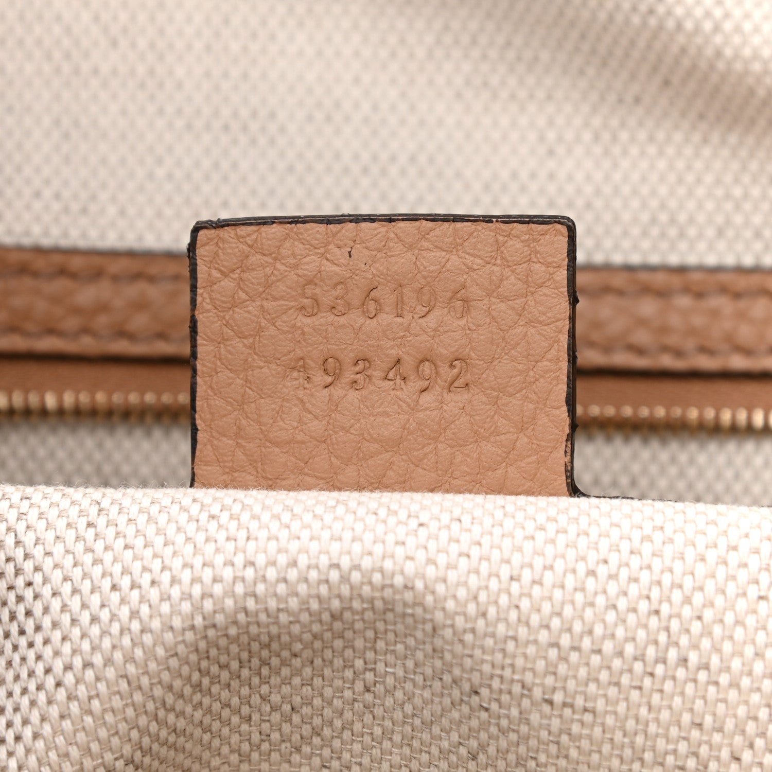 Gucci Pebbled Calfskin Medium Soho Chain Shoulder Bag Camelia 7 of 8