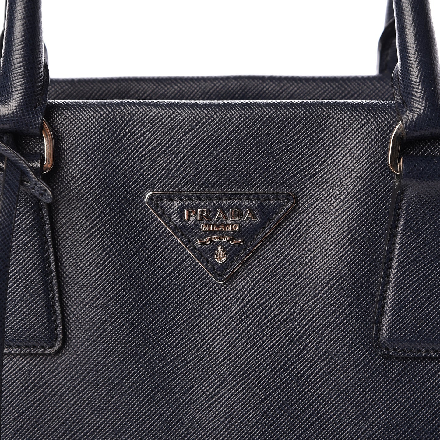 Saffiano Lux Double Handle Shopping Tote Baltico
