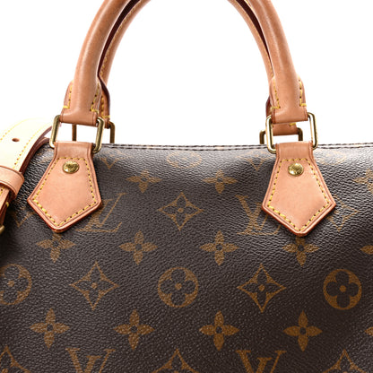 Louis Vuitton Monogram Speedy Bandouliere 30 8 of 10