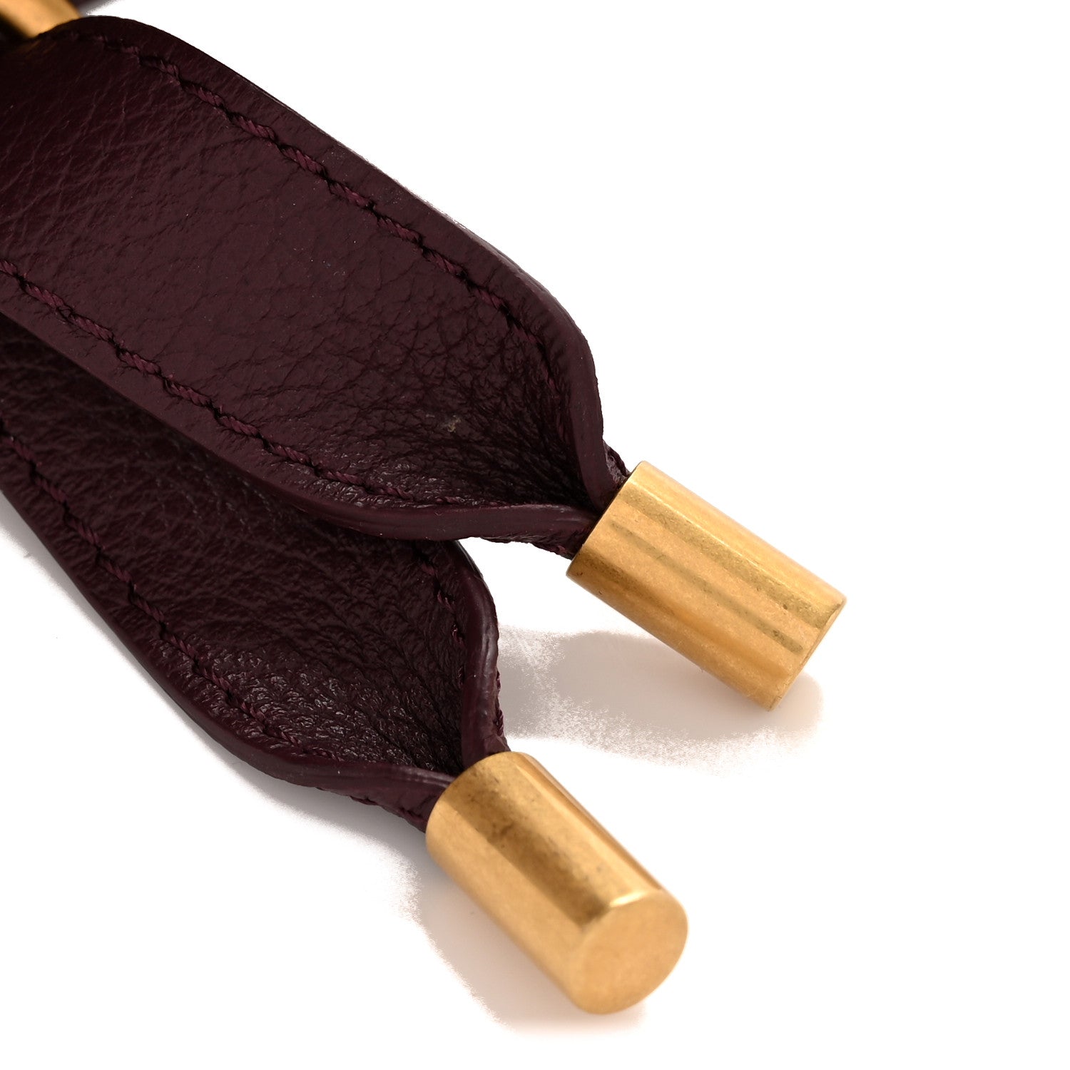 Chloe Grained Calfskin Small Marcie Saddle Bag Dimness Purple 11 of 11