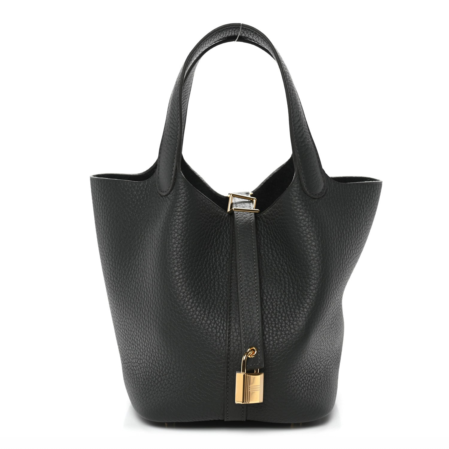 Hermes Taurillon Clemence Picotin Lock 18 PM Vert Mangrove 1 of 10