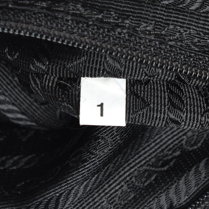 Prada Nylon Vela Medium Backpack Black 6 of 9