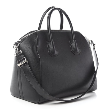 Givenchy Sugar Goatskin Medium Antigona Black 2 of 9