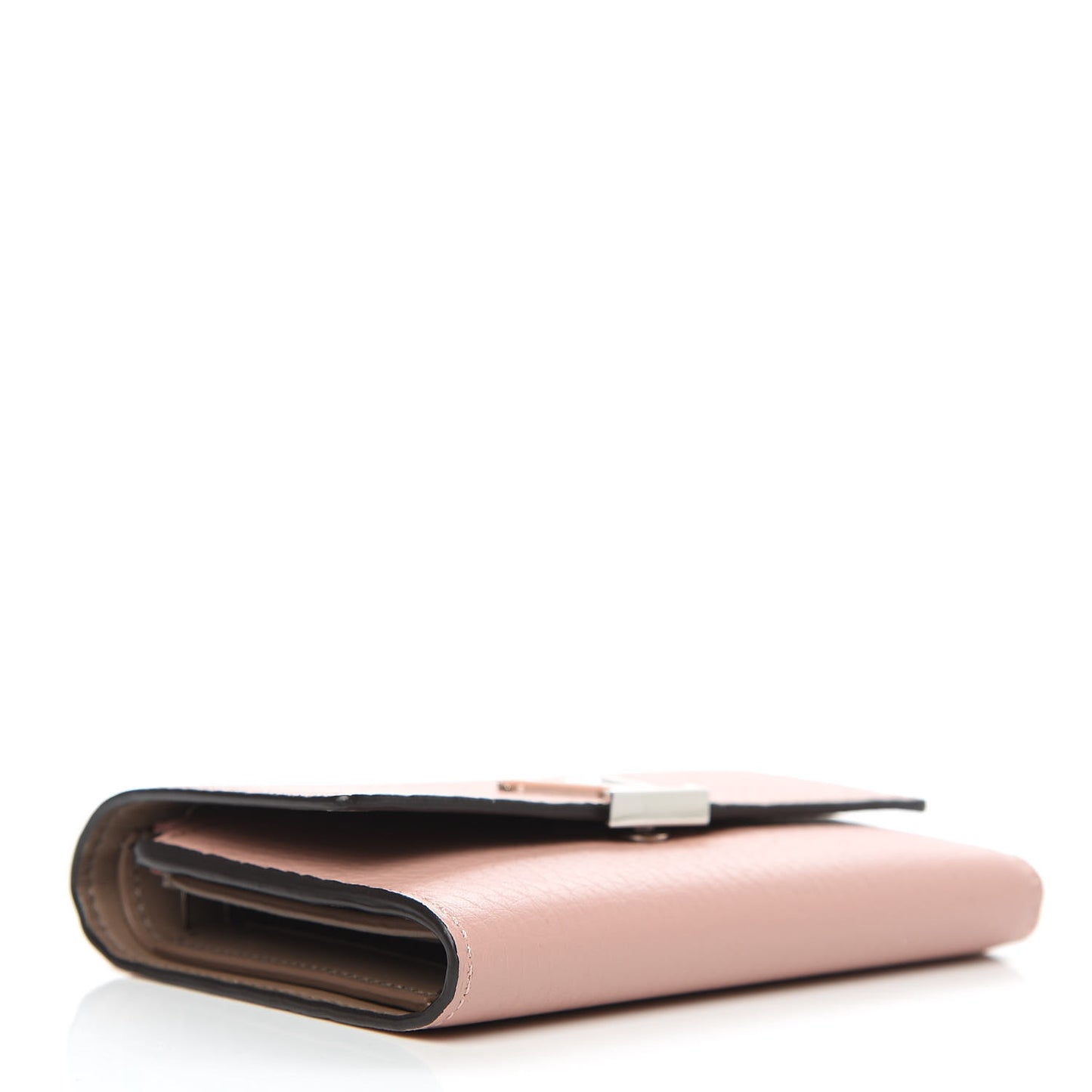 Taurillon Capucines Compact Wallet Magnolia