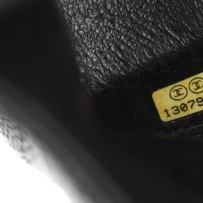 Chanel Caviar Quilted Medium Double Flap Black 9 of 11