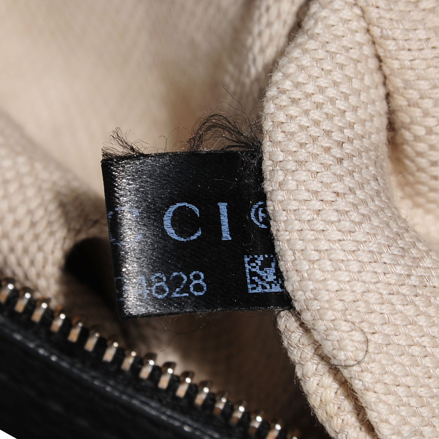 Gucci Pebbled Calfskin Medium Soho Chain Shoulder Bag Black 9 of 9