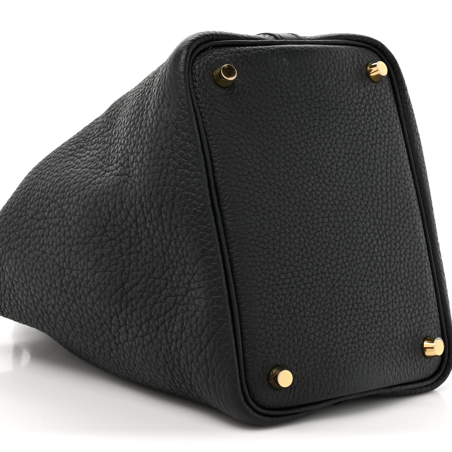 Taurillon Clemence Picotin Lock 18 PM Black