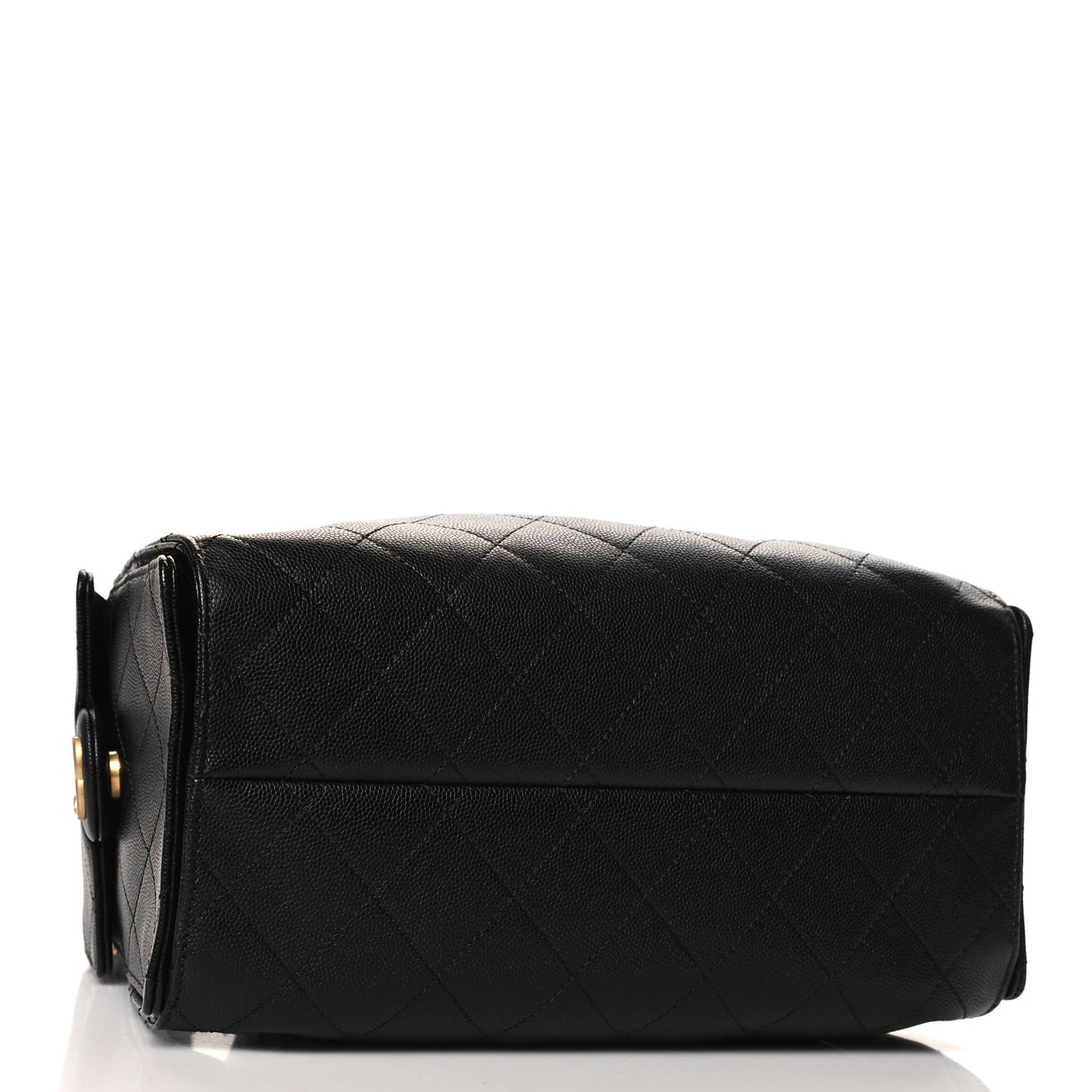 Caviar Quilted Small Chanel 25 Handbag Black