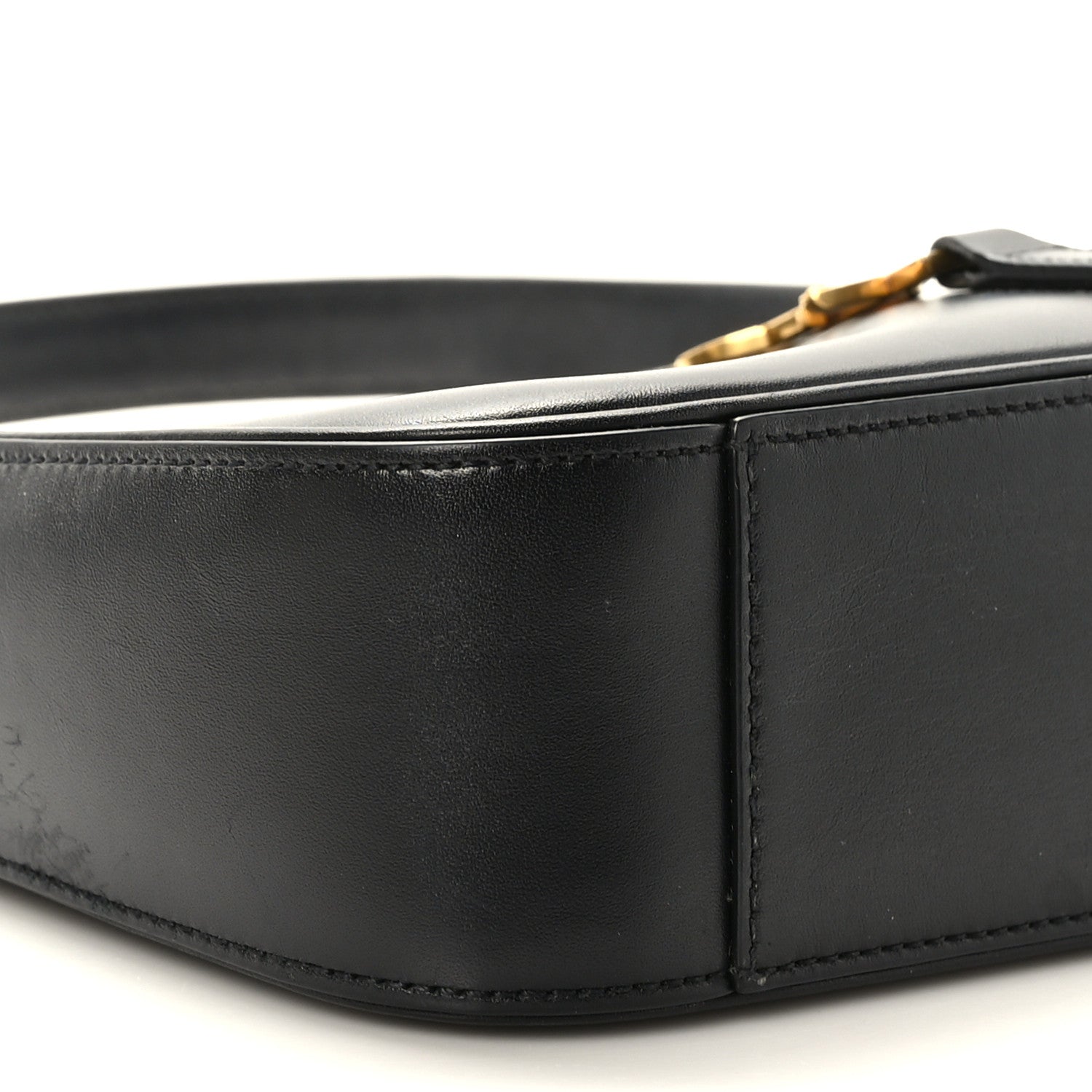 Saint Laurent Smooth Calfskin Le 5 A 7 Hobo Black 8 of 9