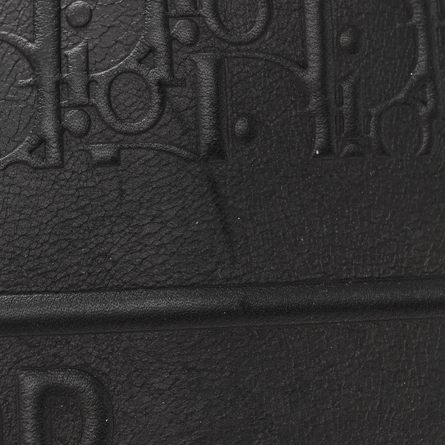 Christian Dior Oblique Calfskin Embossed Large Book Tote Black 15 of 16