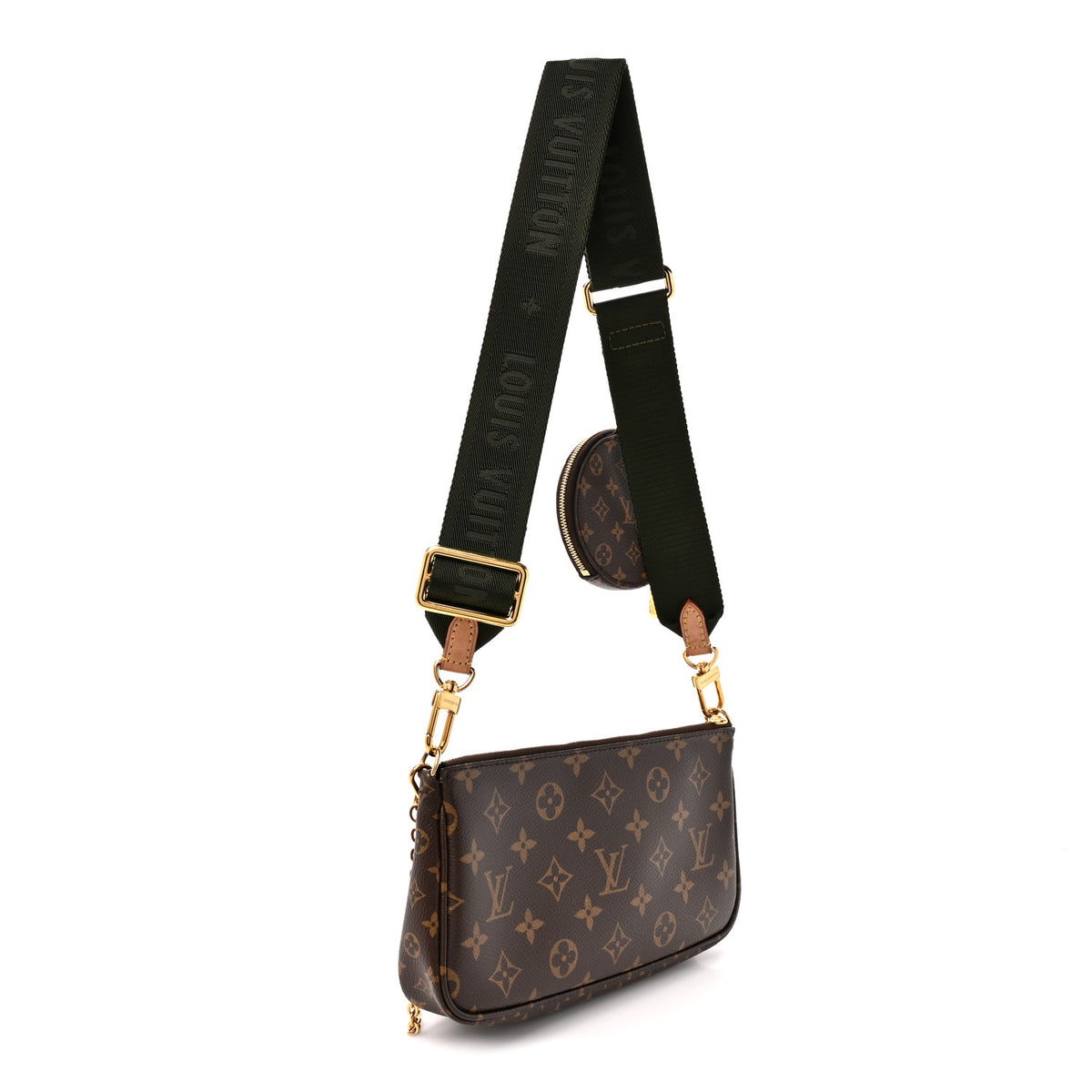 Louis Vuitton Monogram Multi Pochette Accessories Kaki 2 of 9