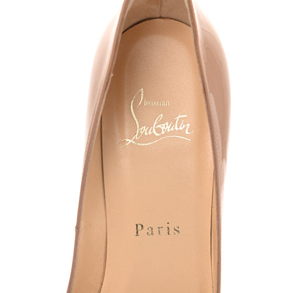 Christian Louboutin Patent Pigalle 120 Pumps 35 Nude 7 of 10