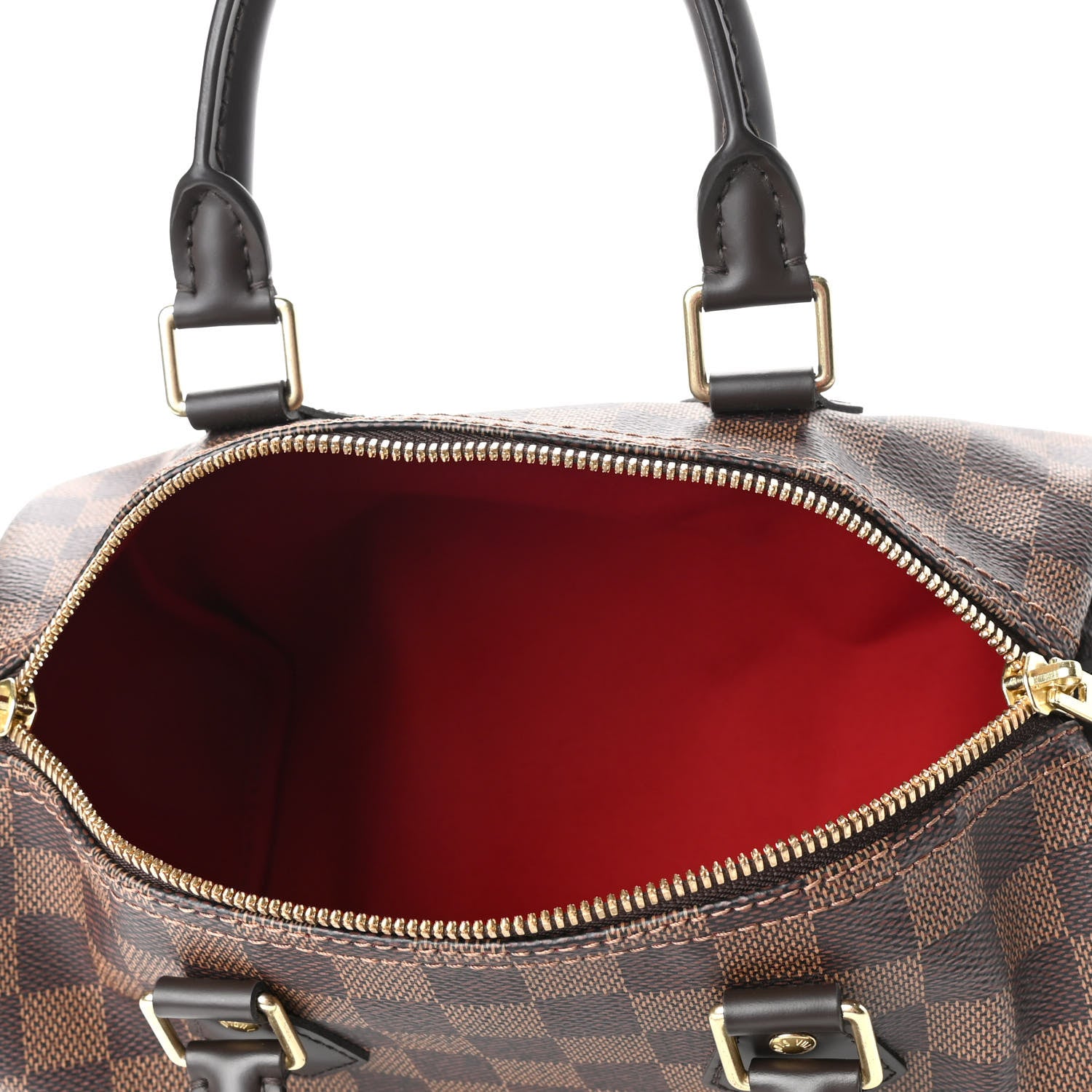Louis Vuitton Damier Ebene Speedy Bandouliere 25 4 of 4