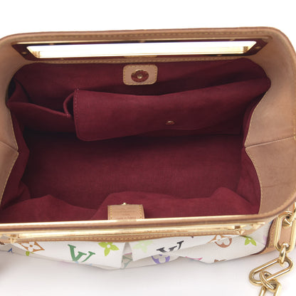Louis Vuitton Monogram Multicolor Judy GM White 5 of 15