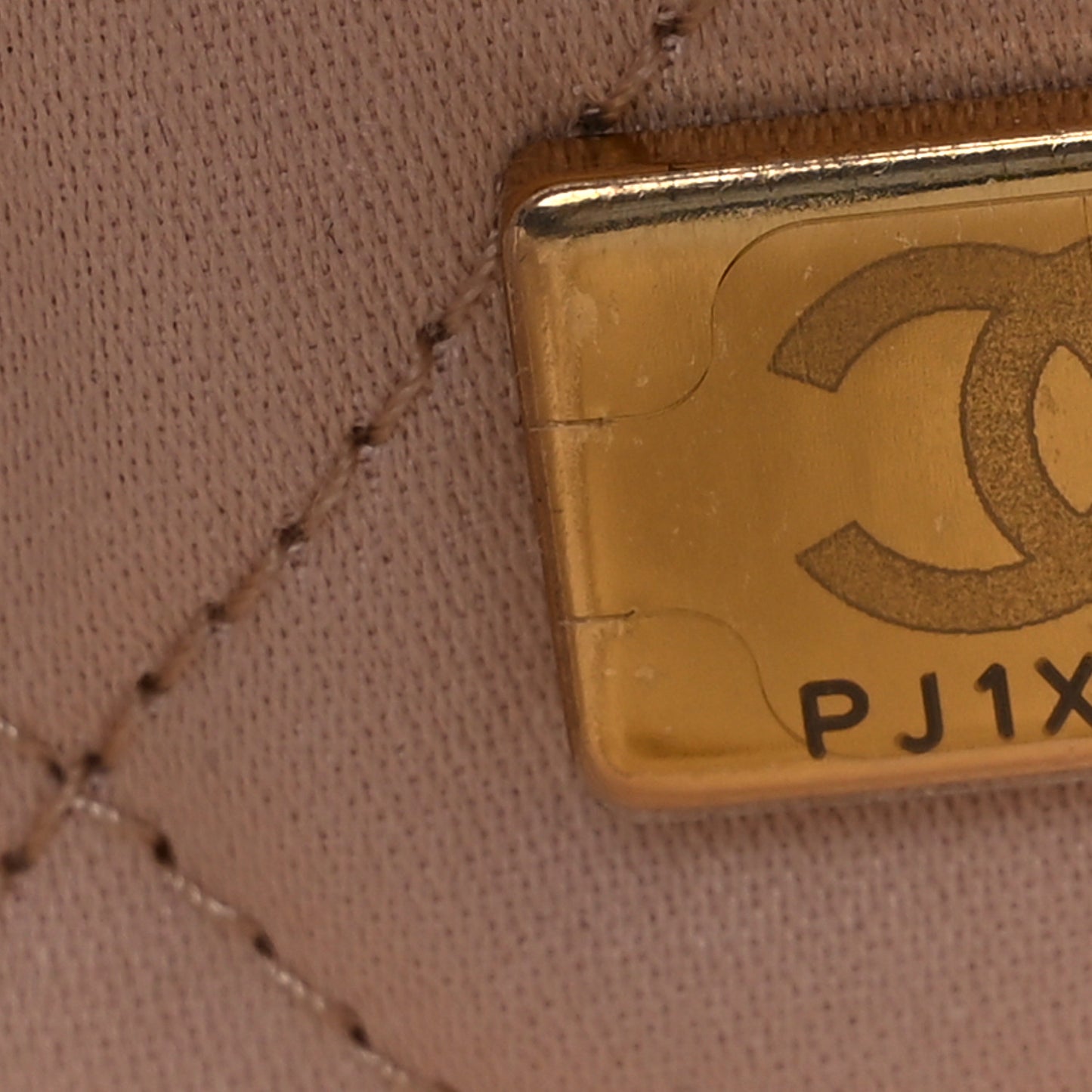 Iridescent Calfskin Quilted Chanel 22 White