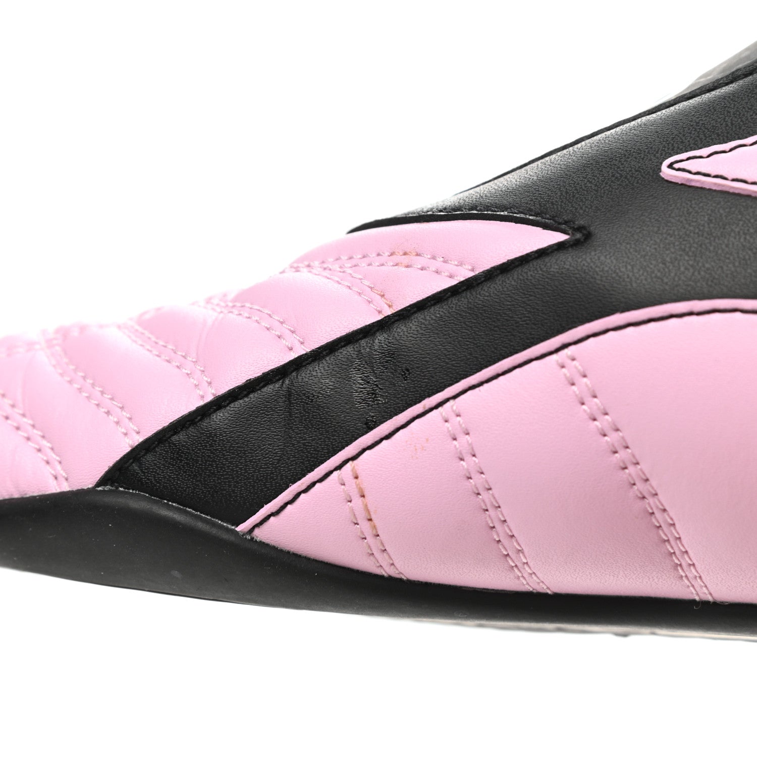 Balenciaga Polyurethane Womens Zen Sneakers 37 Pink Black 12 of 13