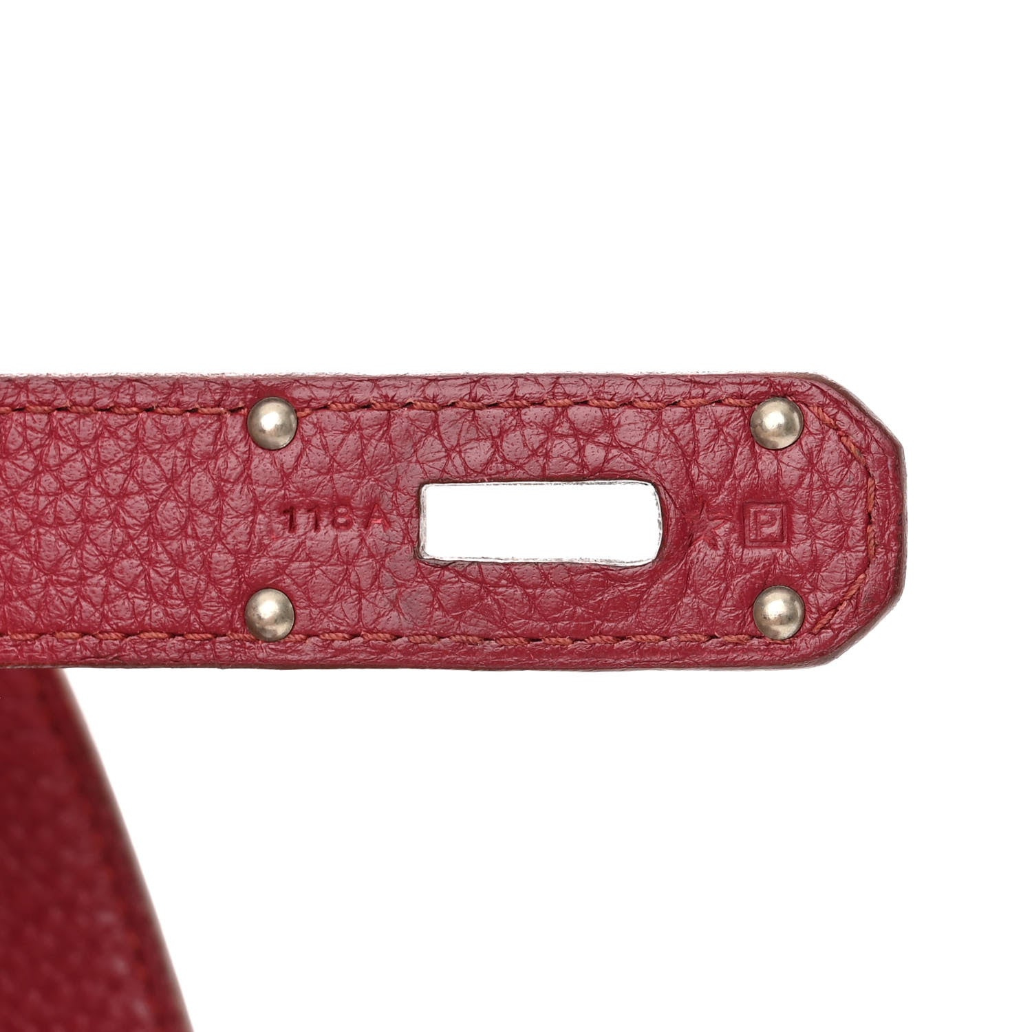 Hermes Taurillon Clemence Jypsiere 34 Rubis 7 of 20