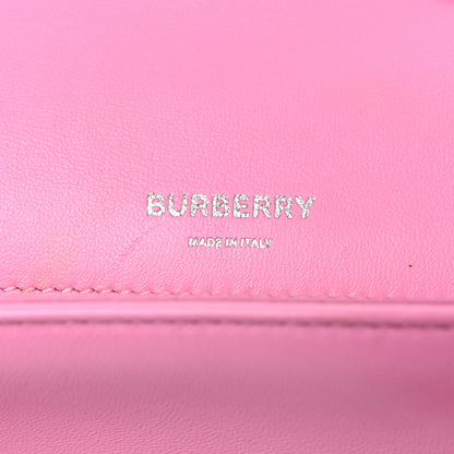 Burberry Lambskin Quilted Small Lola Bag Candy Floss 6 of 14