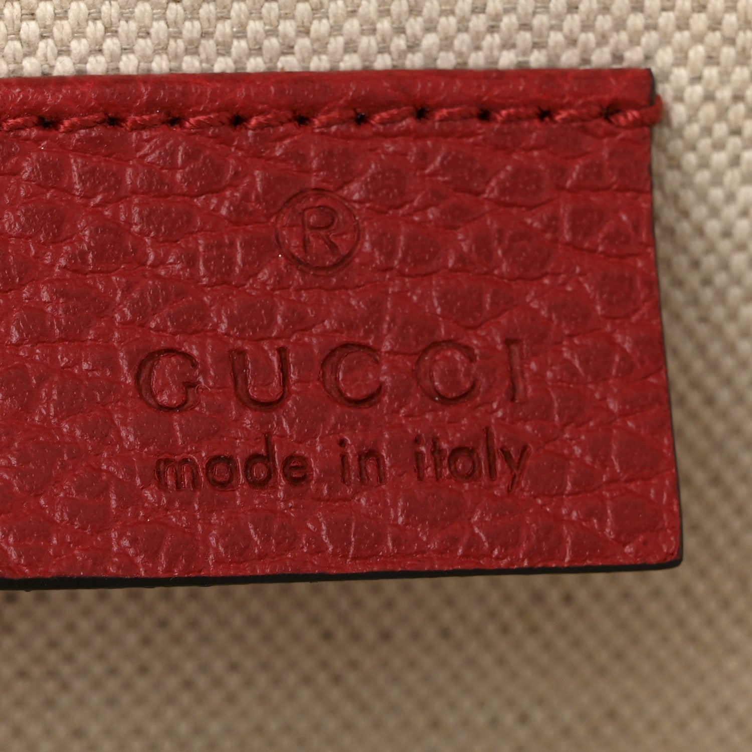 Gucci Dollar Calfskin Swarovski Crystal Small Dionysus Shoulder Bag Hibiscus Red 6 of 10