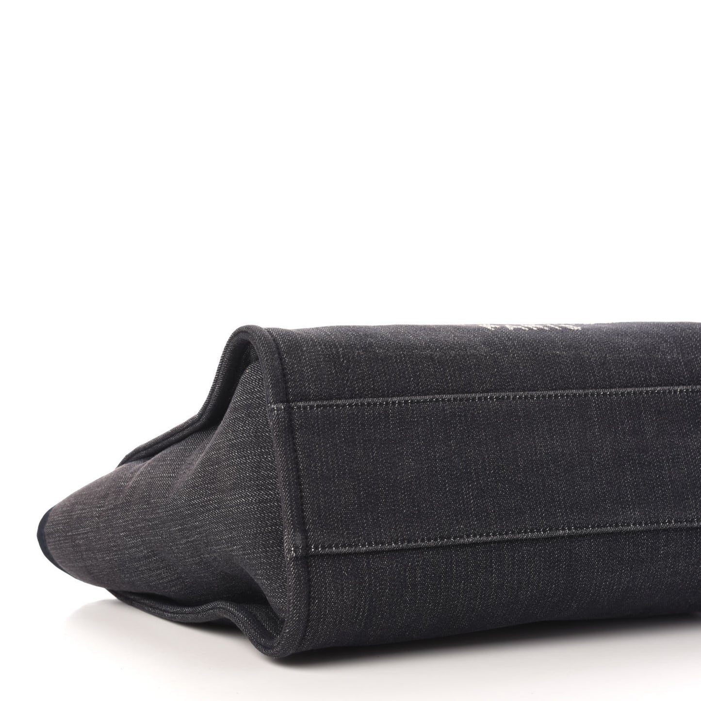 Denim Small Deauville Tote Dark Blue