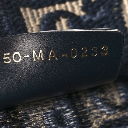 Christian Dior Oblique Medium Book Tote Blue Multicolor 7 of 12