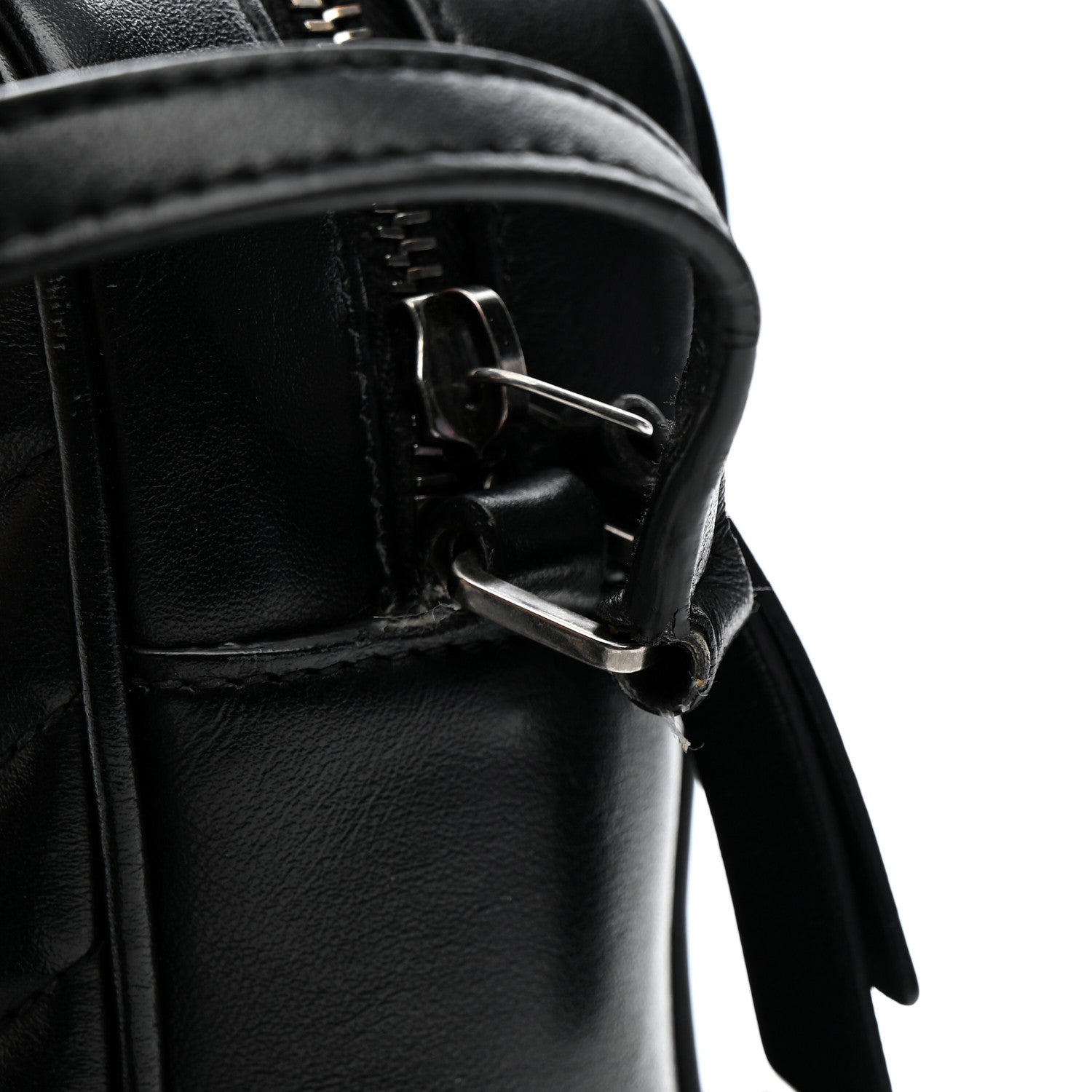 Saint Laurent Calfskin Matelasse Monogram Lou Camera Bag Black 15 of 21