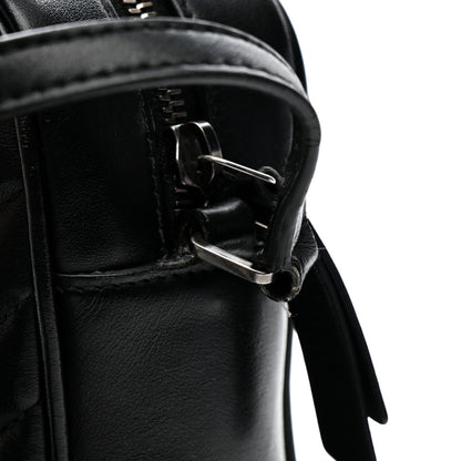 Saint Laurent Calfskin Matelasse Monogram Lou Camera Bag Black 15 of 21