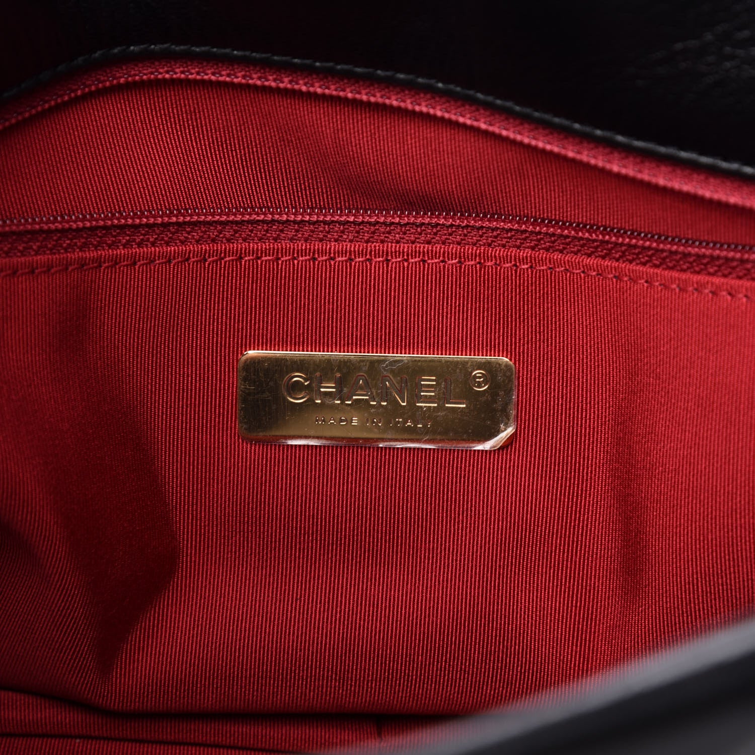 Chanel Goatskin Quilted Maxi 19 Flap Black 6 of 10