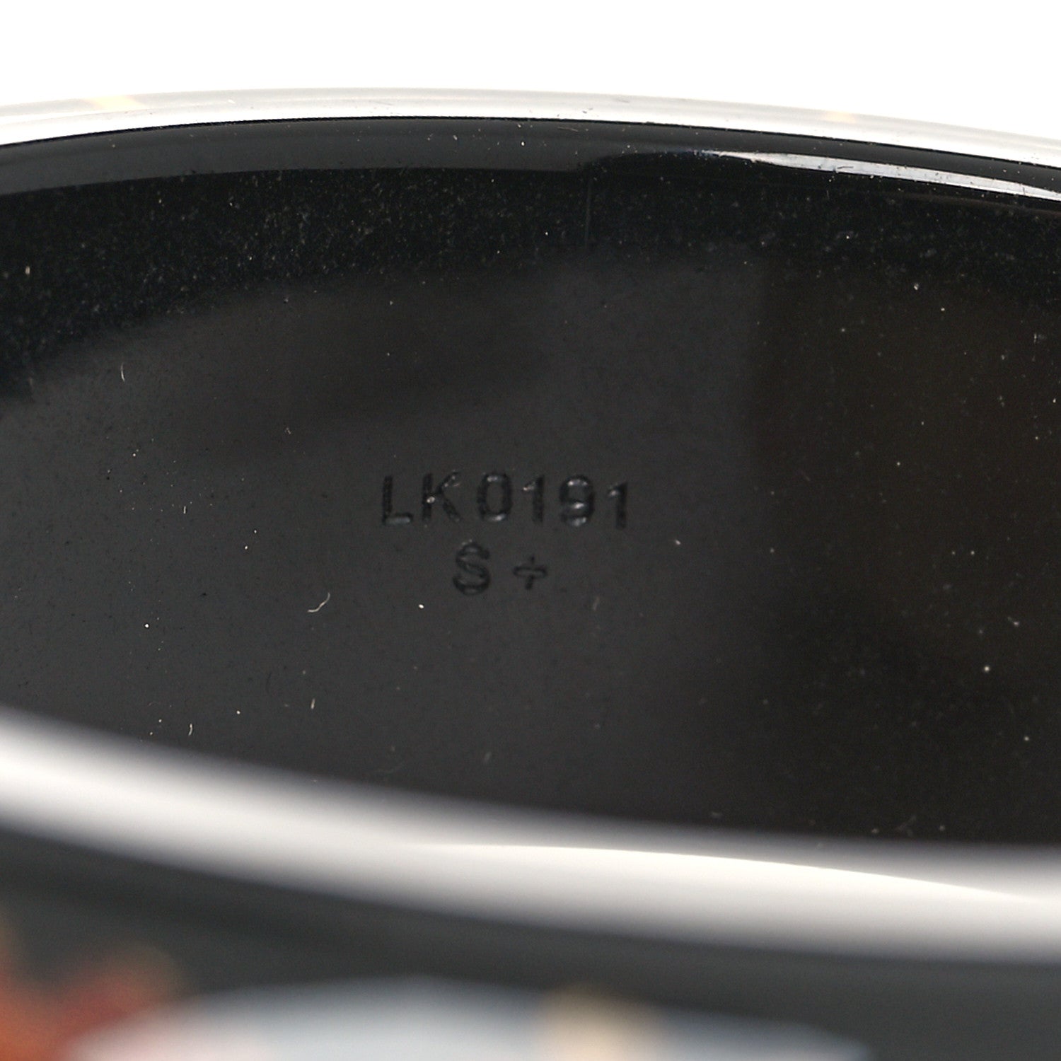 Louis Vuitton Resin Swarovski Inclusion Bracelet GM Black 4 of 4