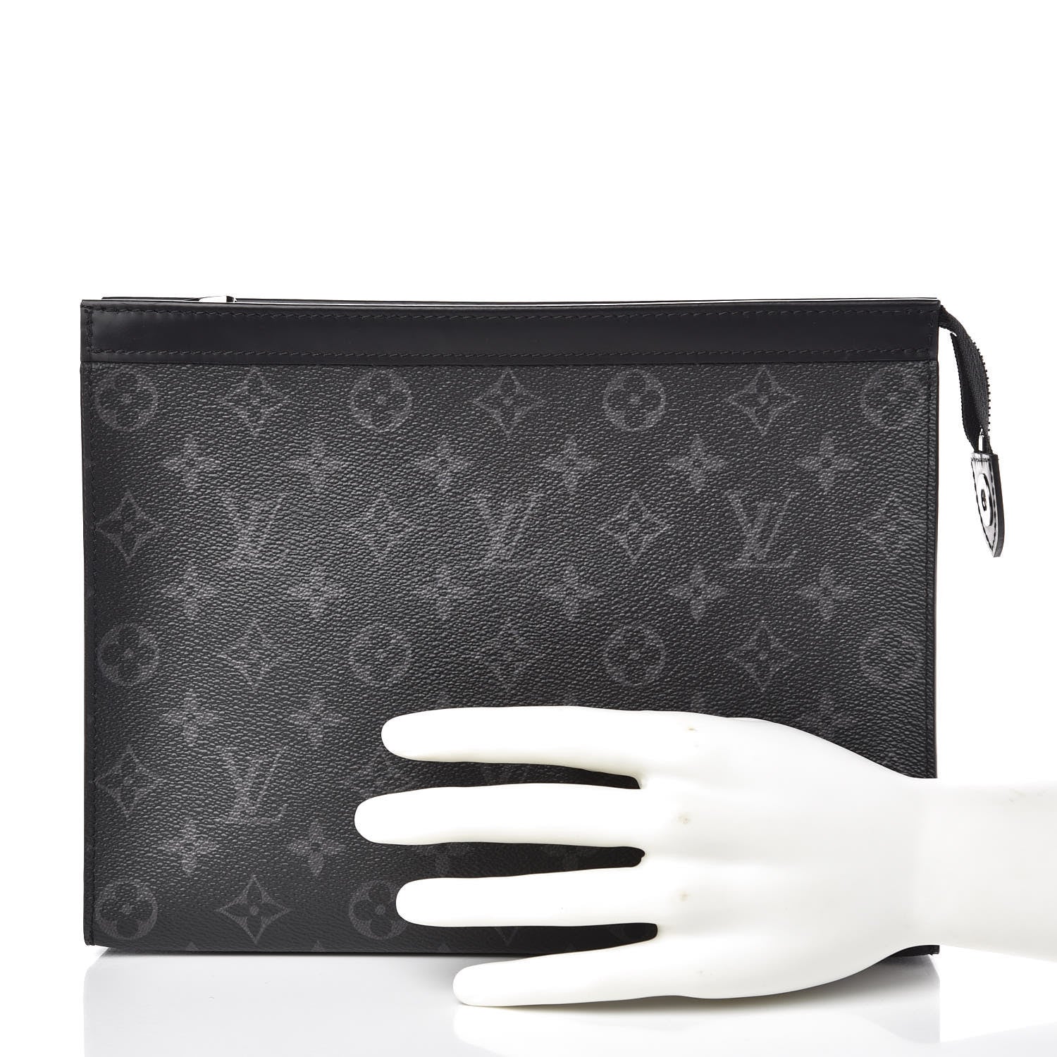 Louis Vuitton Monogram Eclipse Pochette Voyage MM 2 of 10