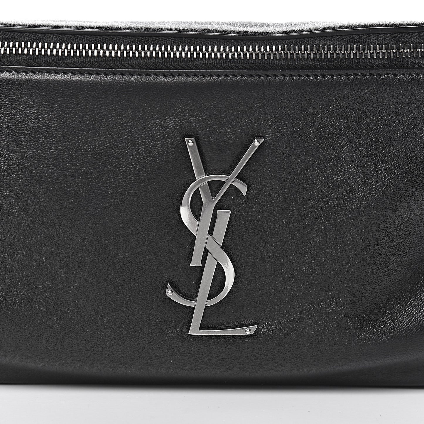 Calfskin Monogram Belt Bag Black