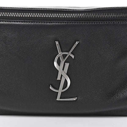 Saint Laurent Calfskin Monogram Belt Bag Black 10 of 10