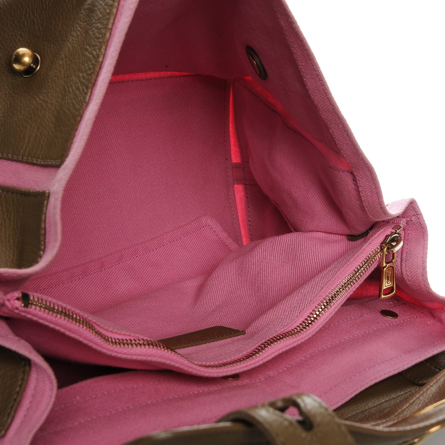 Calfskin Canvas Medium Muse Two Taupe Pink