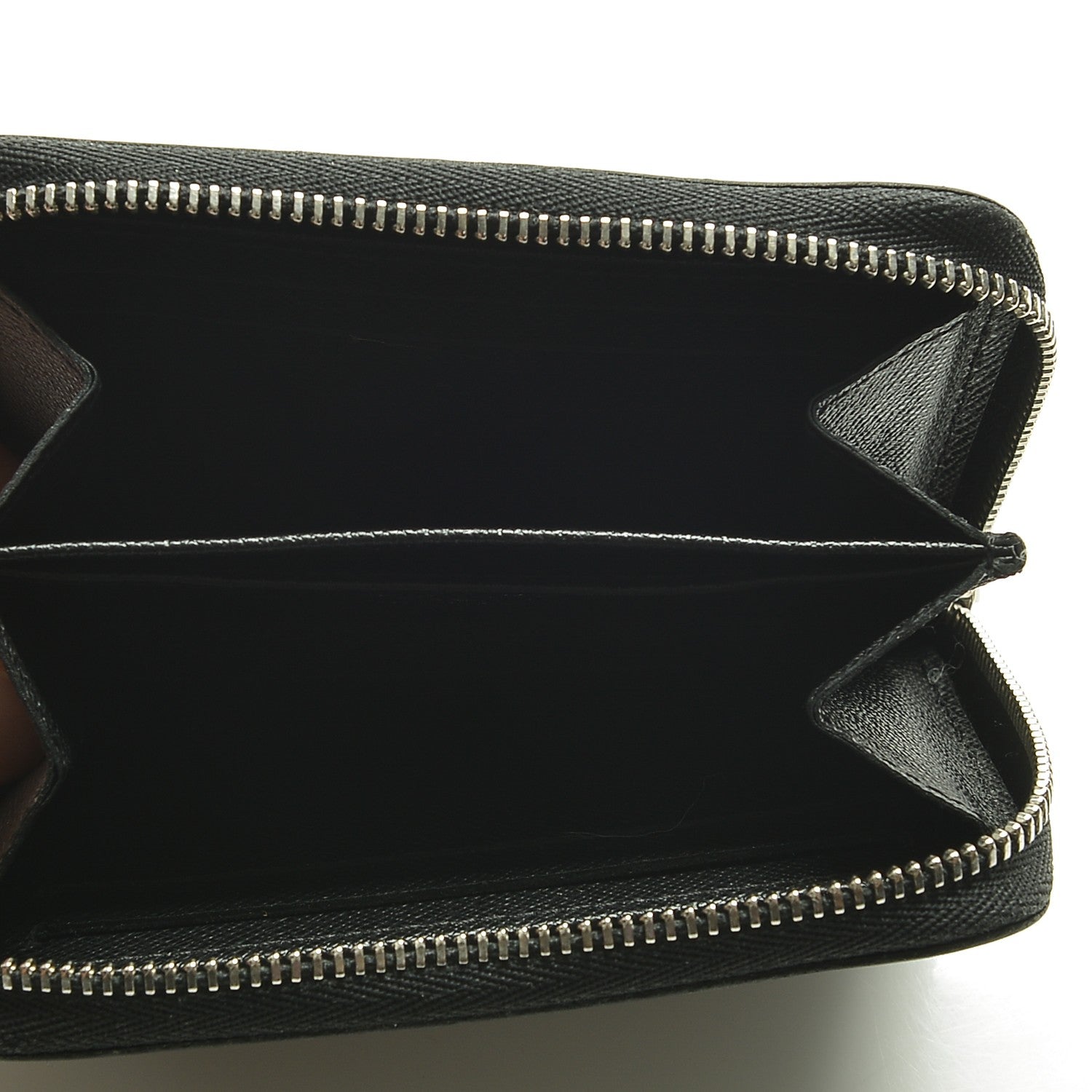 Louis Vuitton Epi Zippy Coin Purse Black 5 of 6