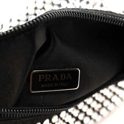 Prada Satin Crystal Mini Re-Edition 2000 Bag Cristal 6 of 10