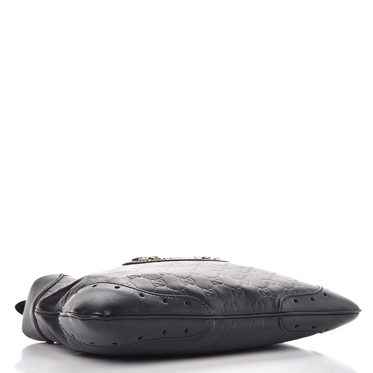 Gucci Guccissima Punch Hobo Black 4 of 8