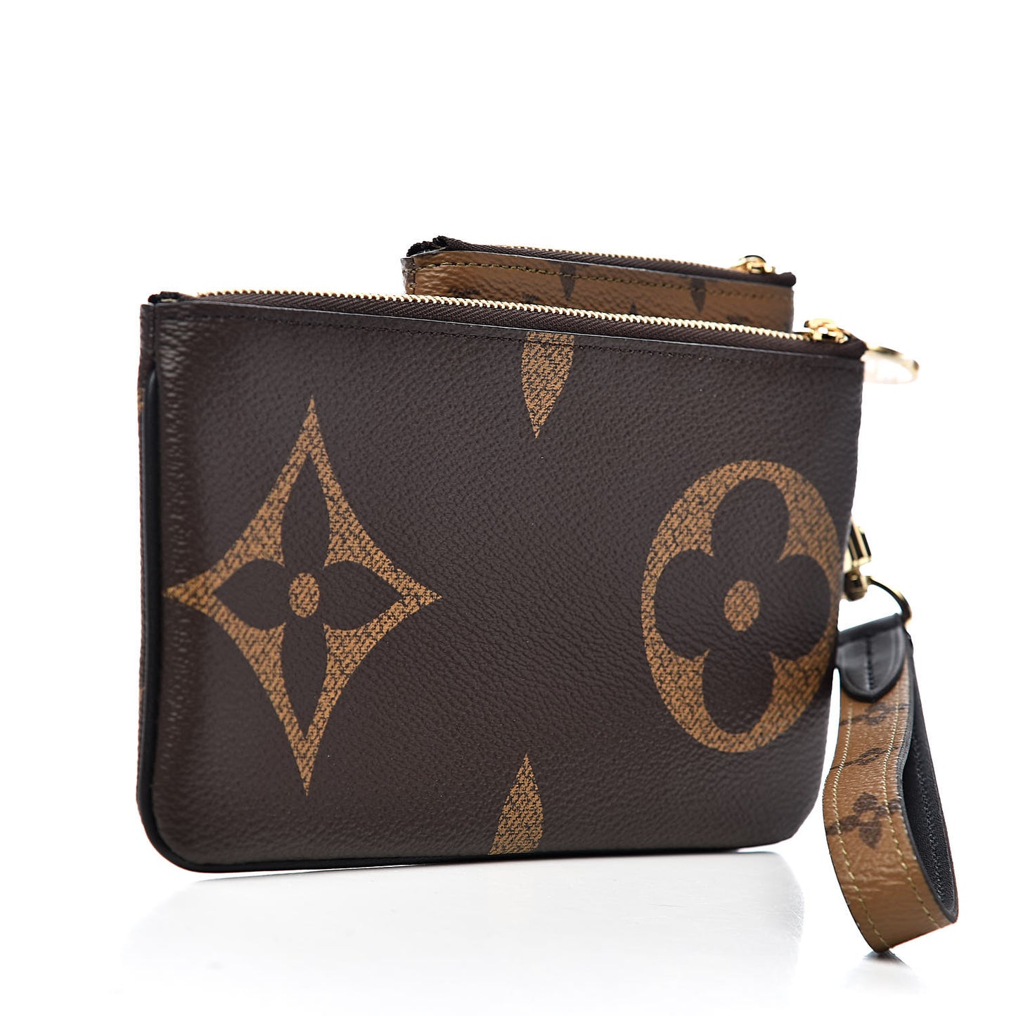 Reverse Monogram Giant Trio Pouch