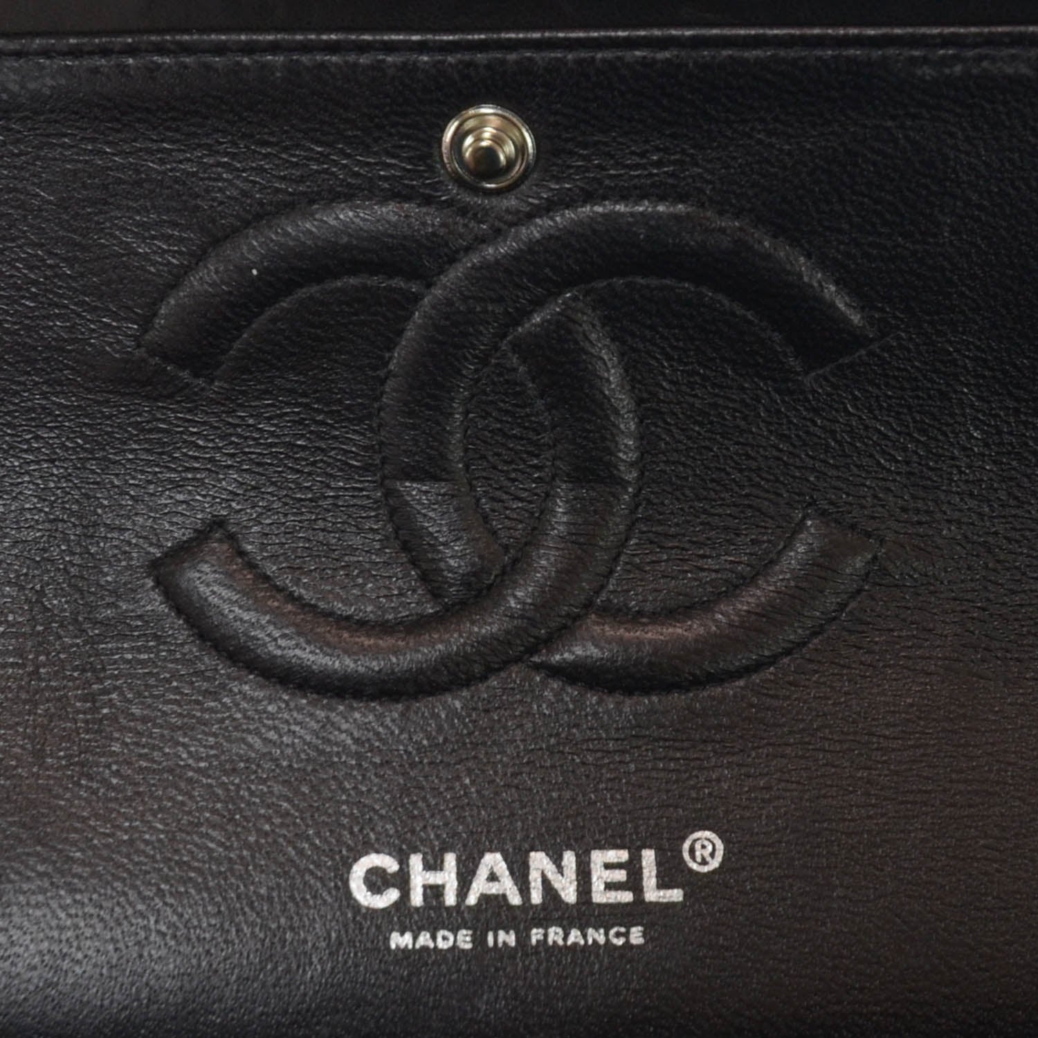 Chanel Patent Medium Double Flap Black 7 of 9