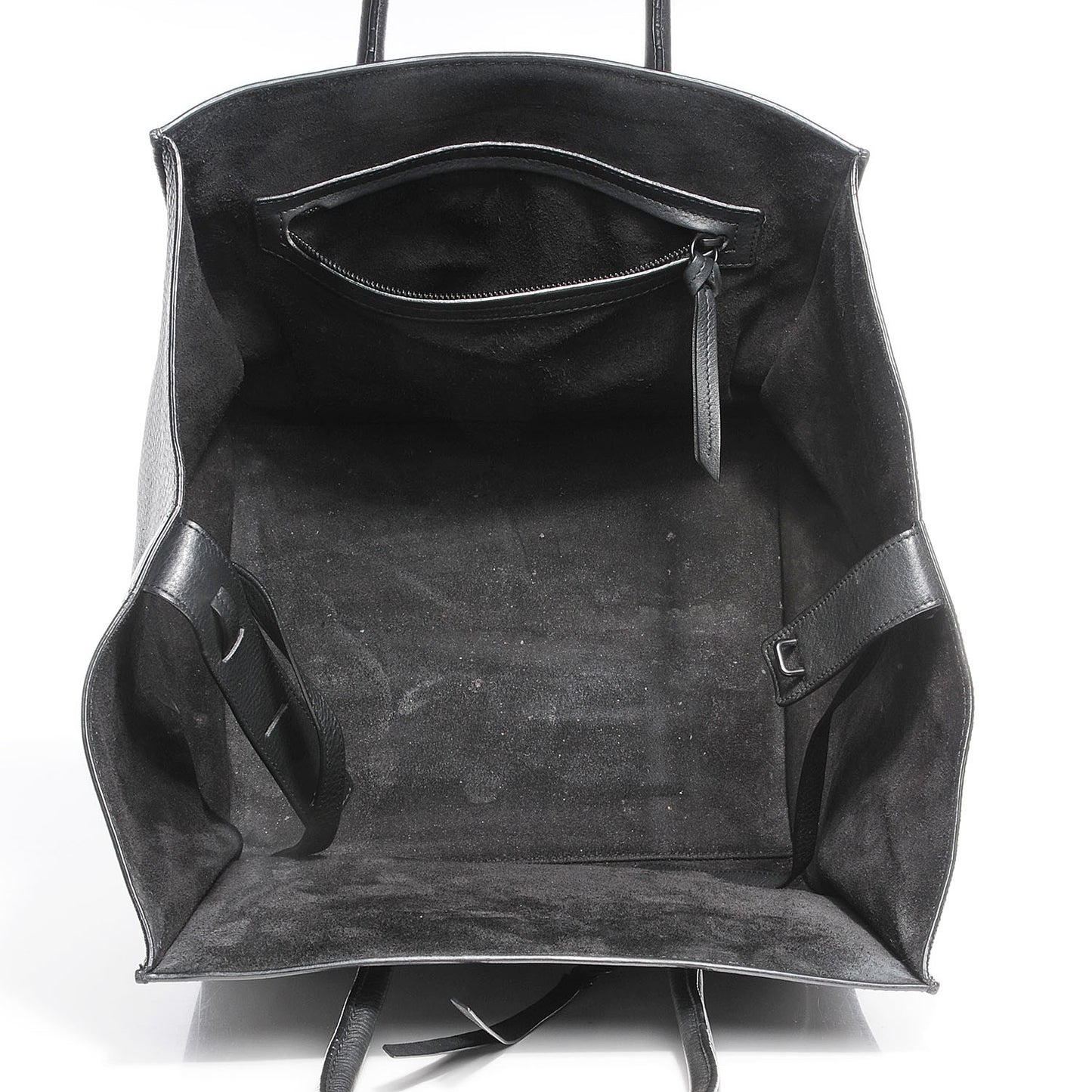 Supple Calfskin Medium Phantom Luggage Black