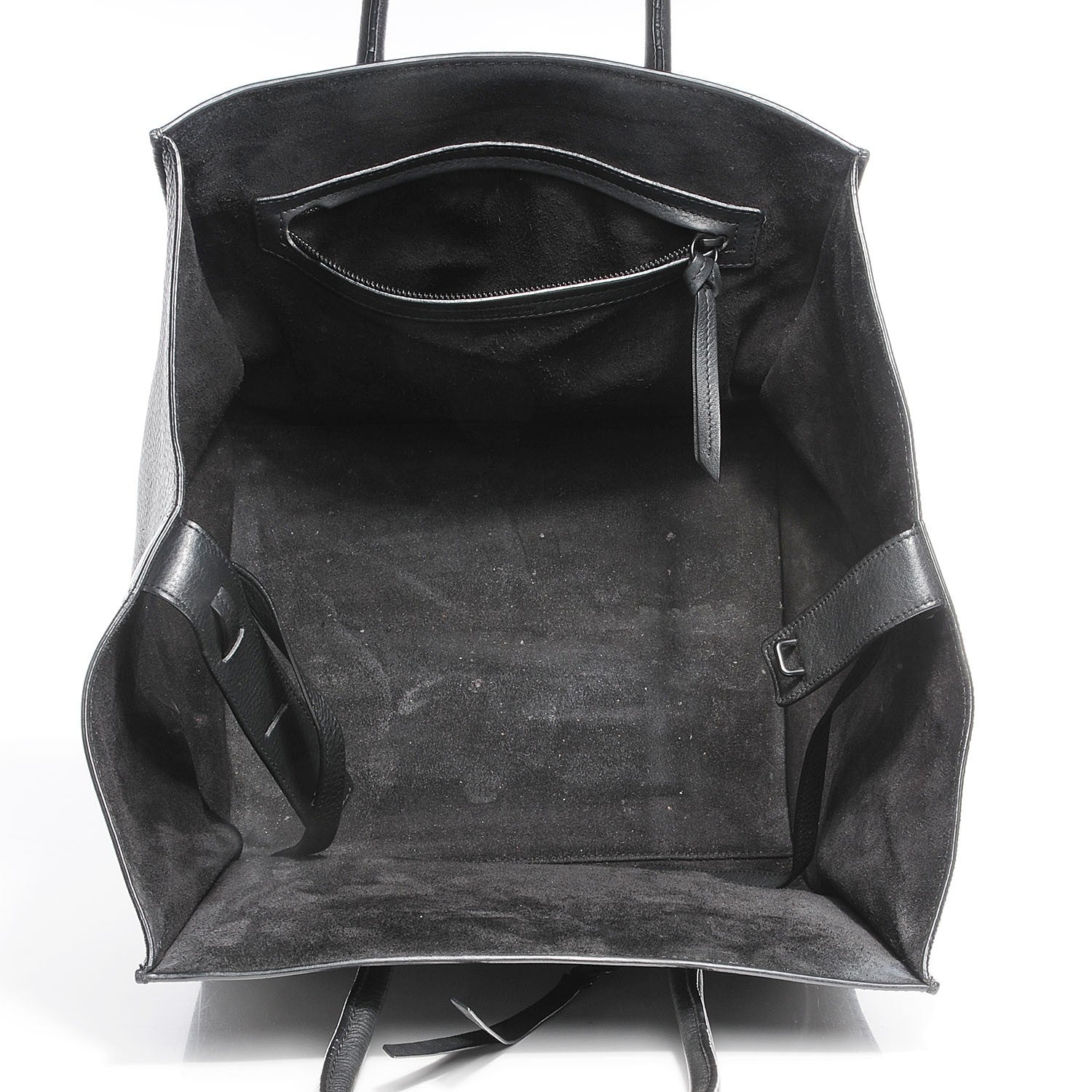 Celine Supple Calfskin Medium Phantom Luggage Black 7 of 8
