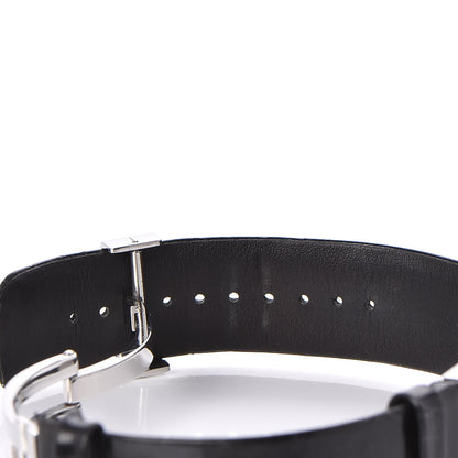 Chanel Stainless Steel Patent 19mm Acier Quartz Watch Black 6 of 6