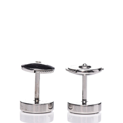 Cartier 18K White Gold LOVE Earrings 3 of 4